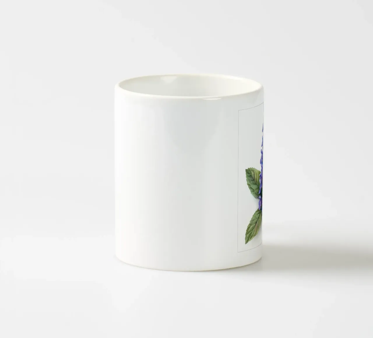 Fiore di menta 4 tazza in ceramica da Bold Blooms
