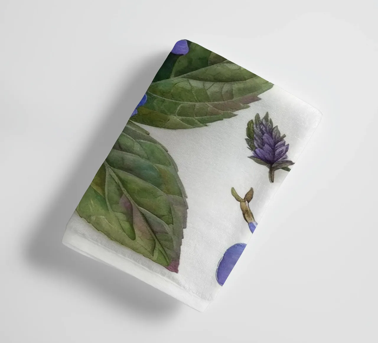 Fiore di menta 4 asciugamano da bagno da Bold Blooms