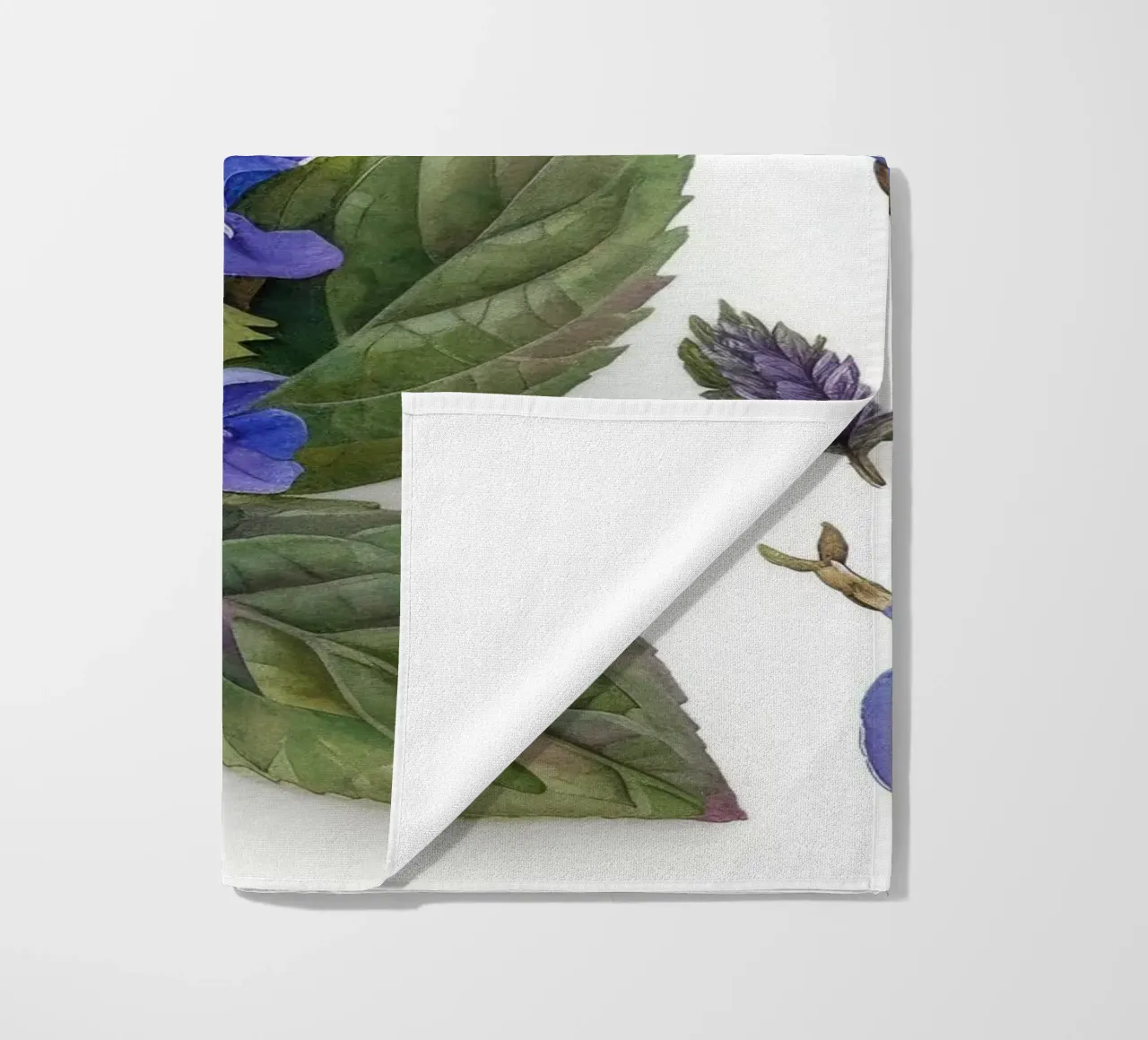 Fiore di menta 4 telo mare da Bold Blooms