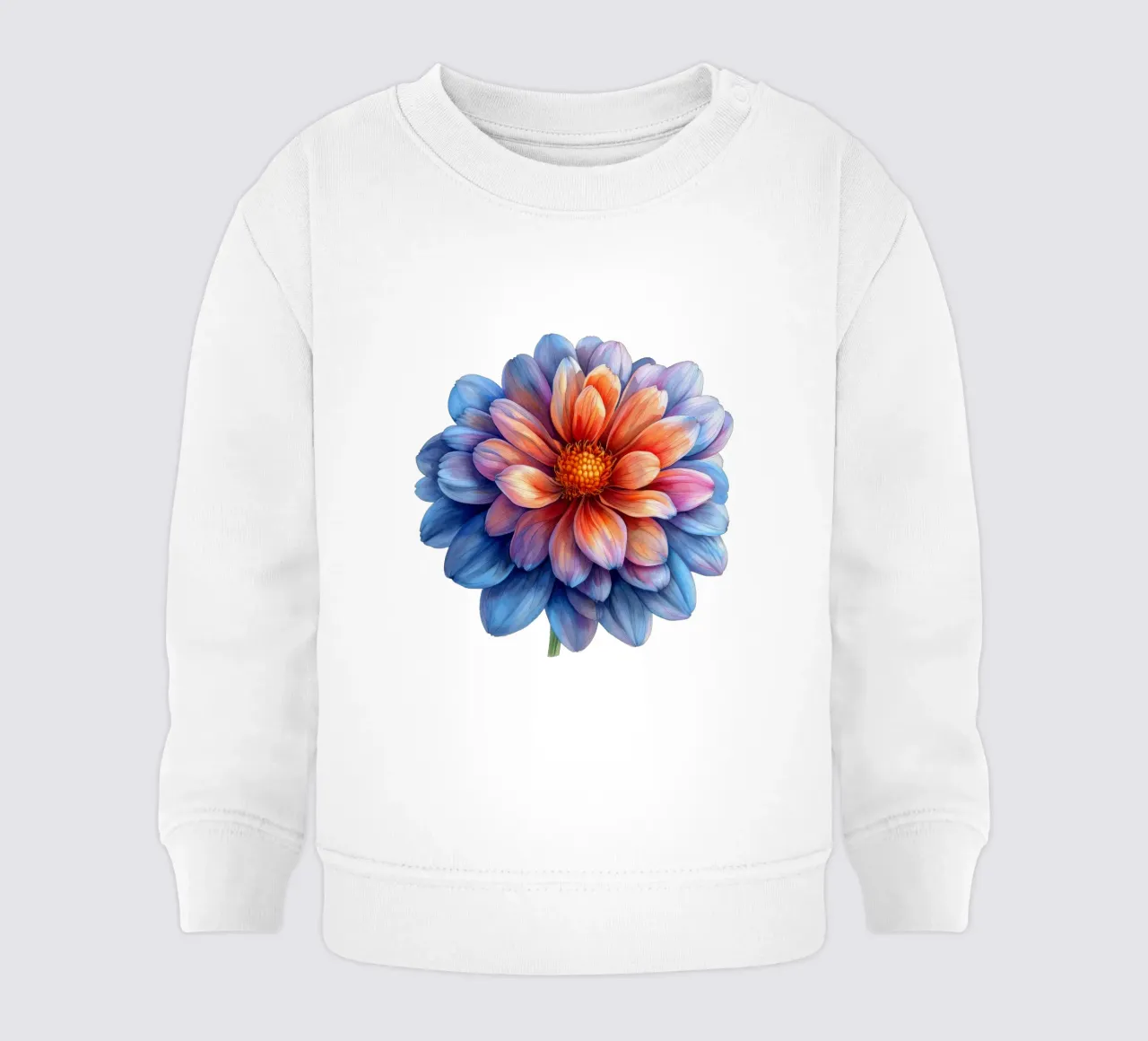 Fiore di crisantemo 4 felpa neonato da Bold Blooms