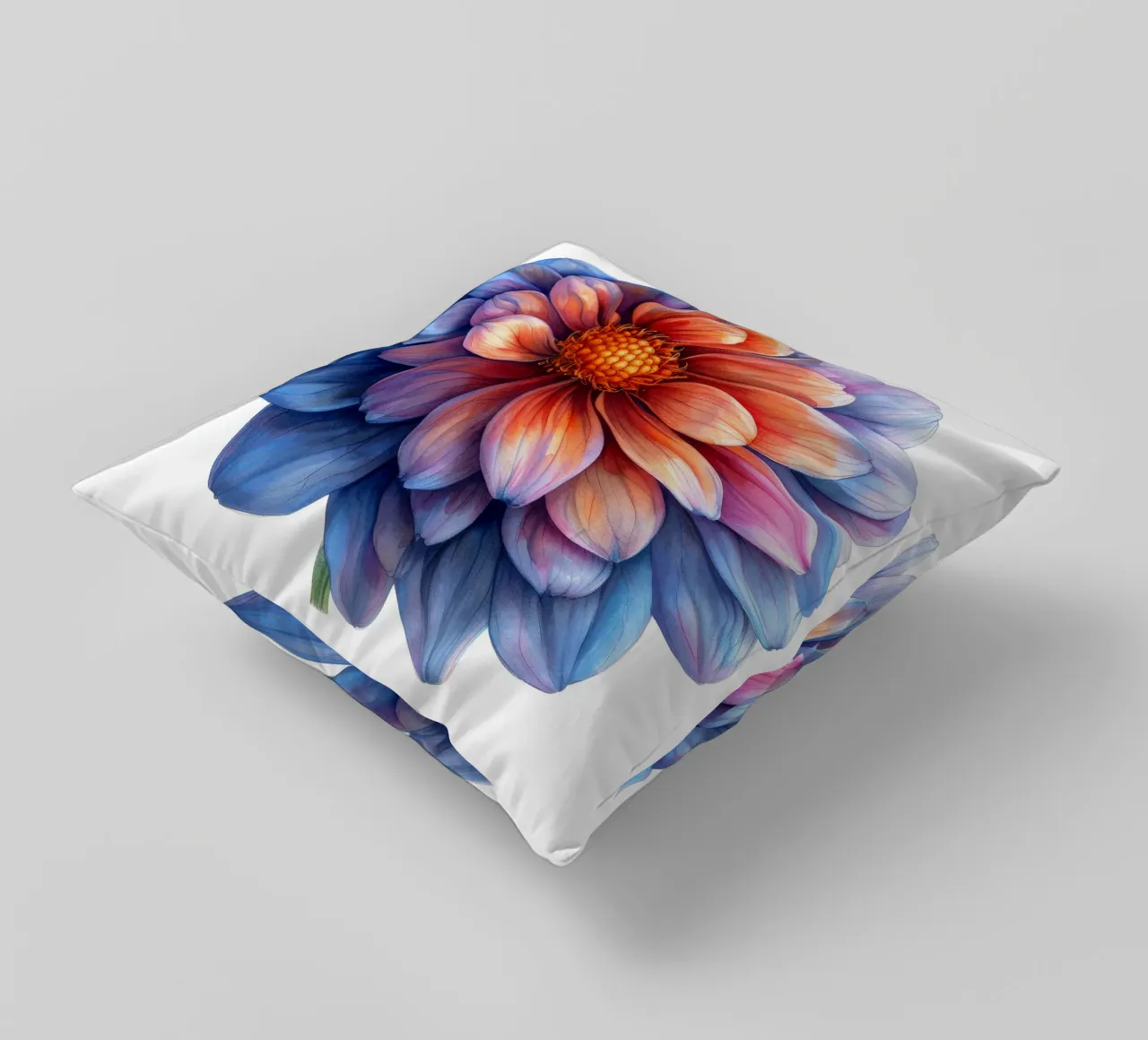Fiore di crisantemo 4 cuscino da Bold Blooms