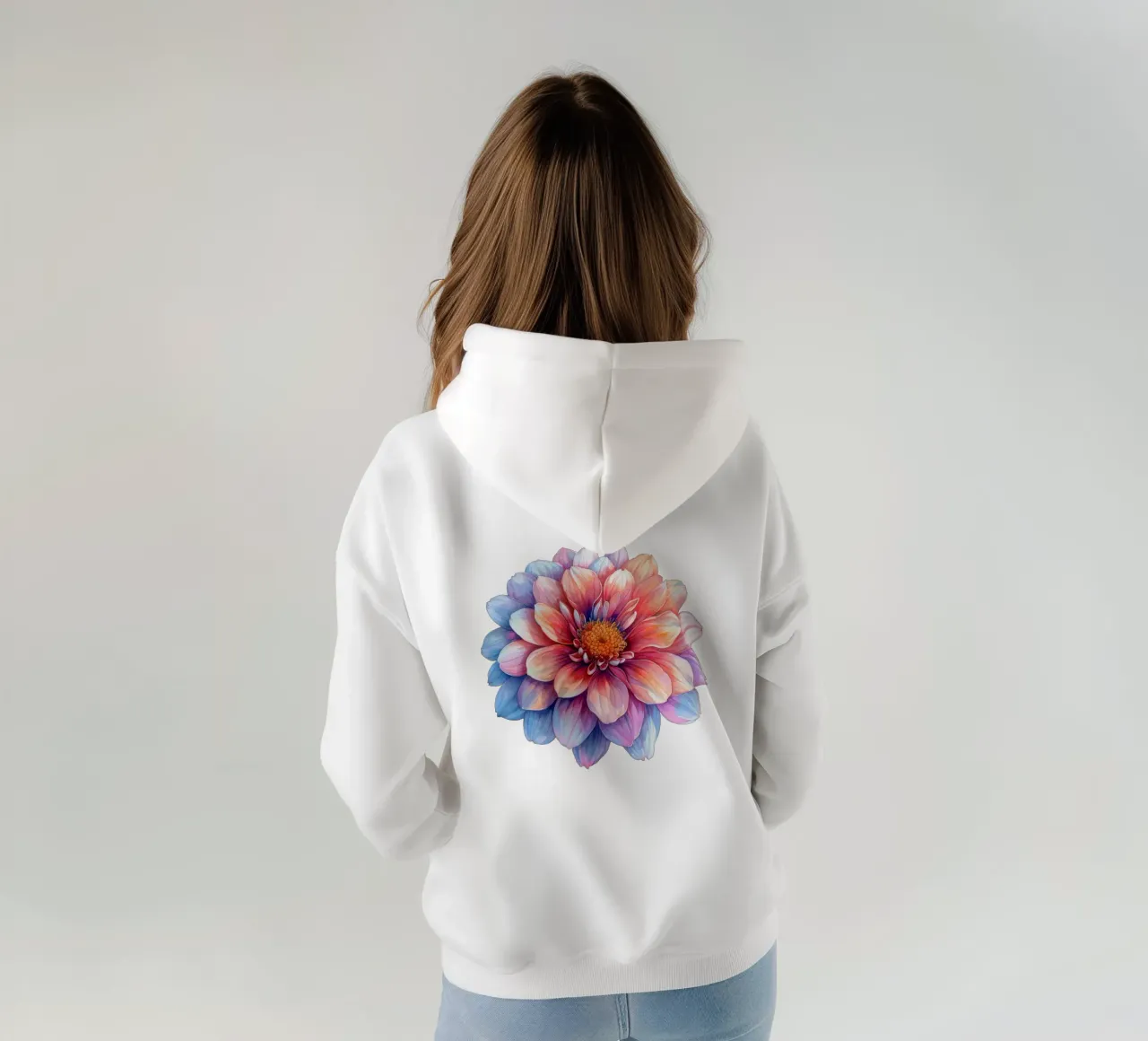 Fiore di crisantemo 1 felpa con cappuccio da Bold Blooms