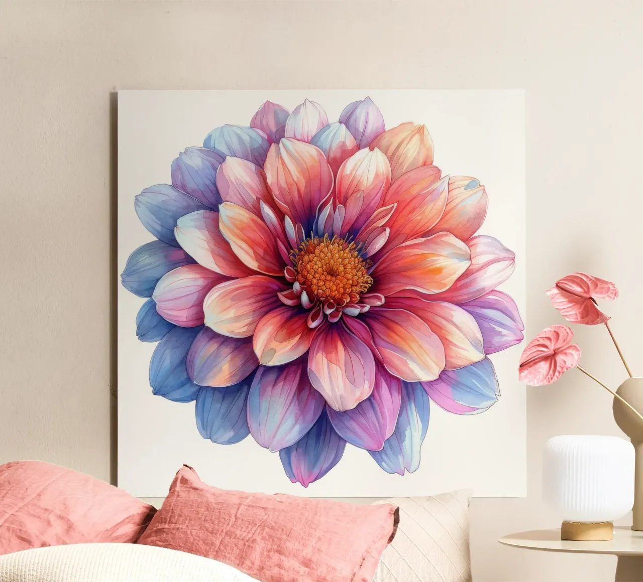 Chrysanthemum Flower 1 forex plate by Bold Blooms