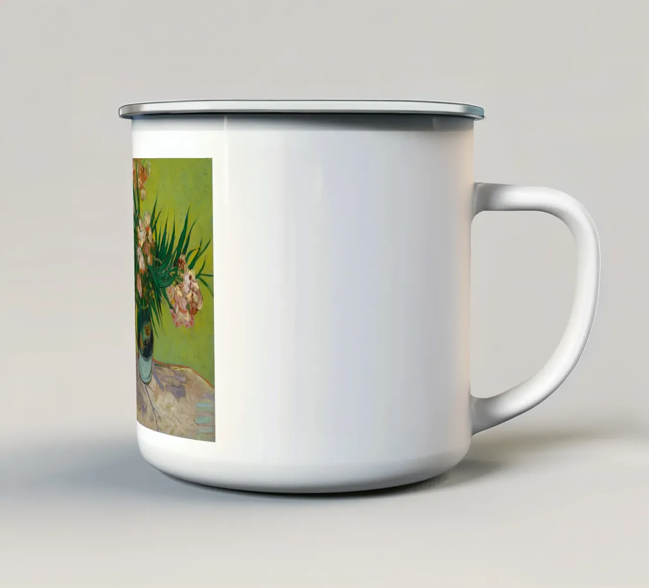Vincent Van Gogh - Gli oleandri tazza in smalto da Timeless Artworks