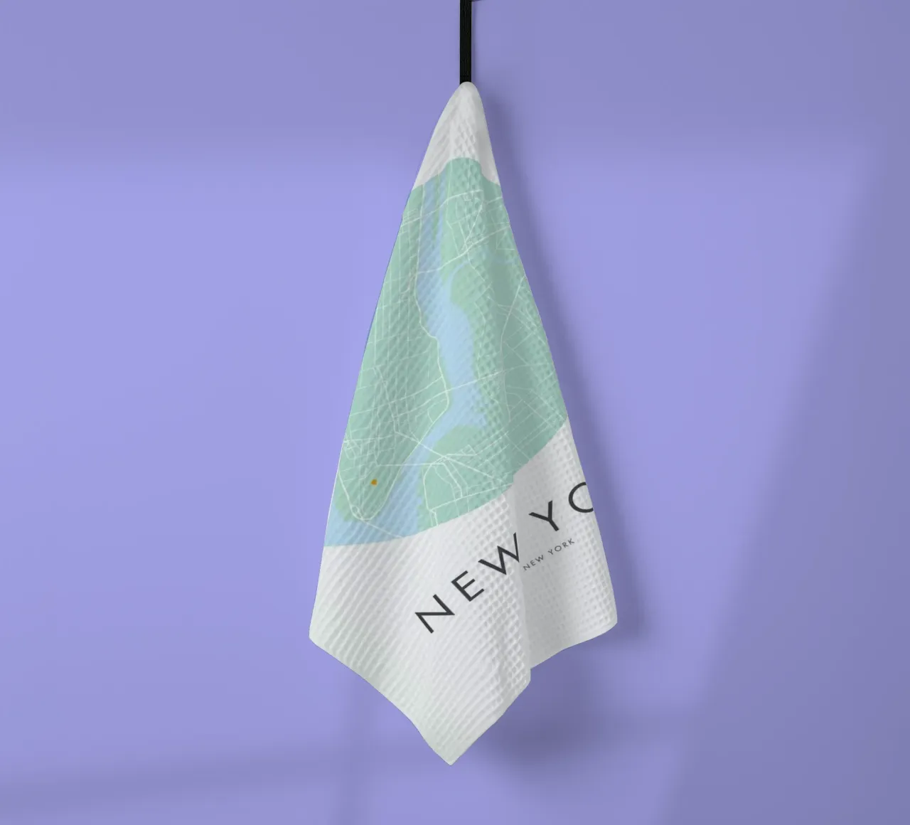 Metropolitan - New York tea towel by Emerybloom