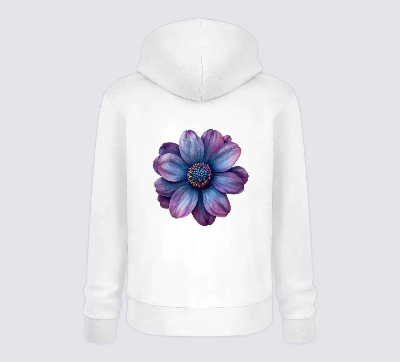 Fiore di Cineraria 3 felpa con cappuccio da Bold Blooms