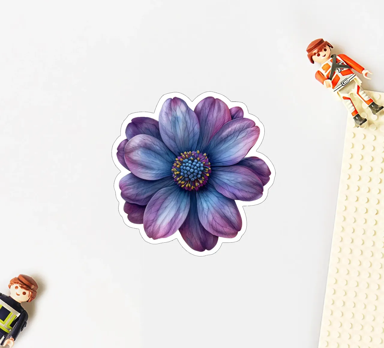Cineraria Flower 3 sticker by Bold Blooms