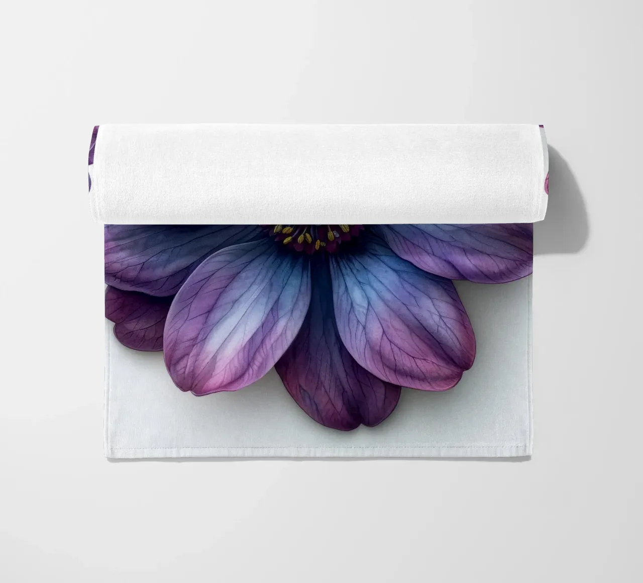 Fiore di Cineraria 3 telo mare da Bold Blooms