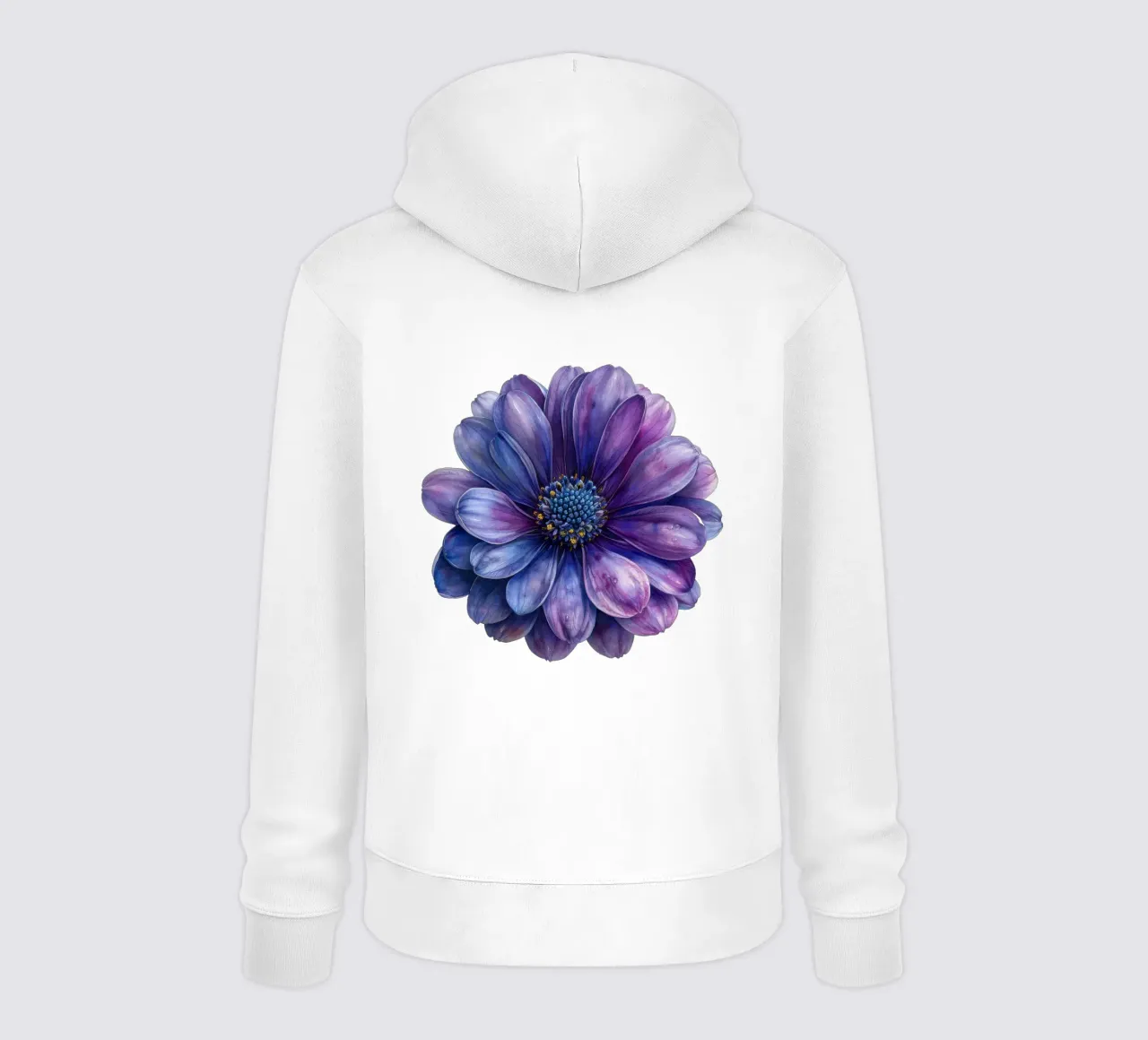 Fiore di Cineraria 4 felpa con cappuccio da Bold Blooms