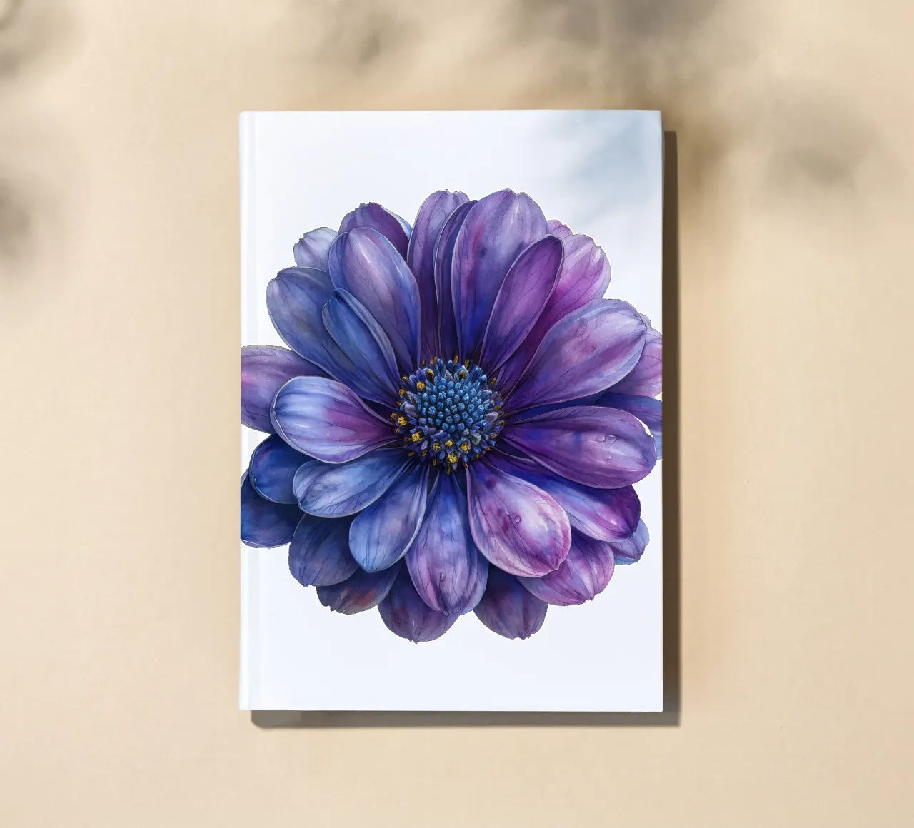 Cineraria Flower 4 notebook by Bold Blooms