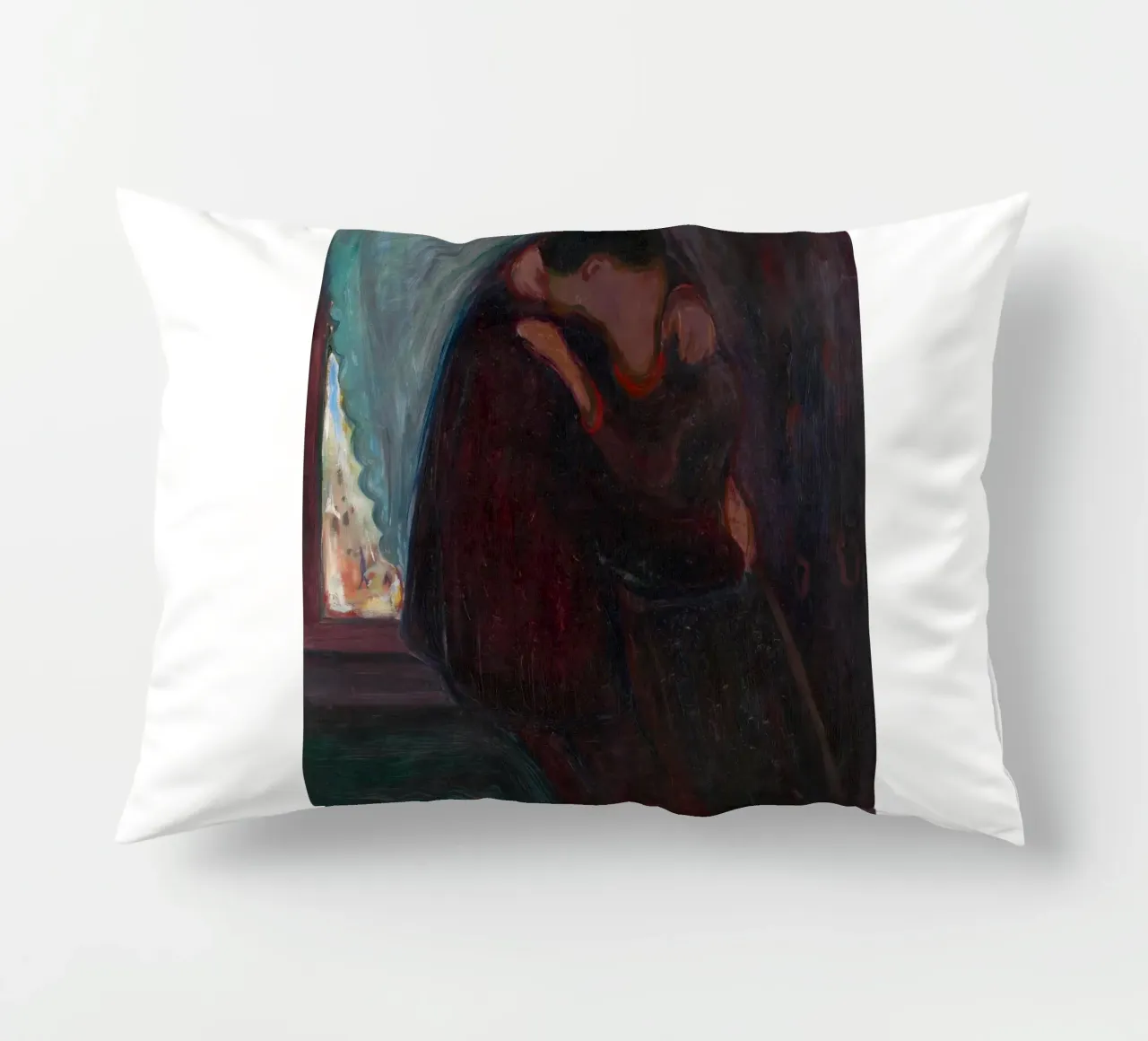 Edvard Munch - Il bacio cuscino da Timeless Artworks