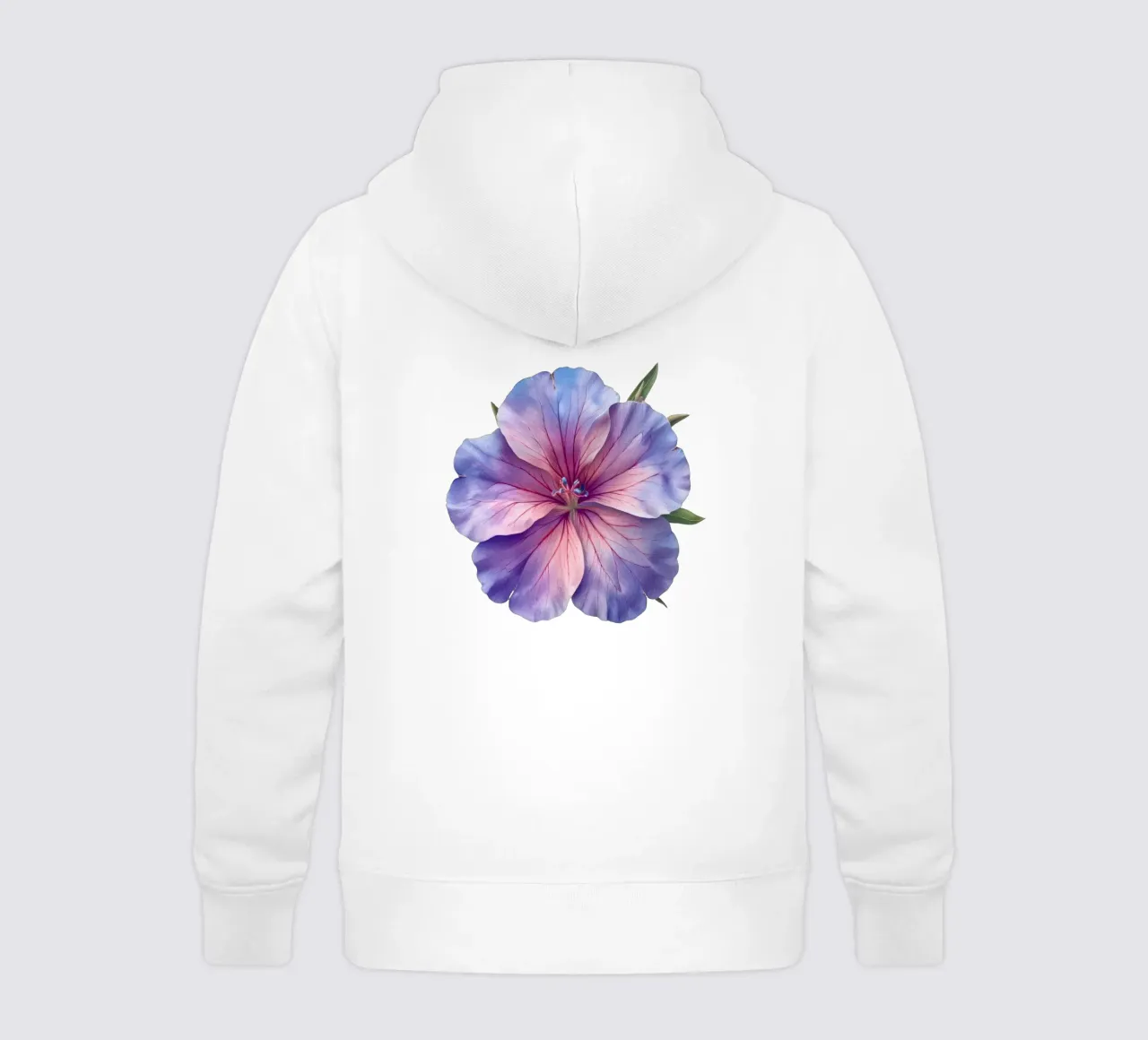 Clarkia Flower 3 kids hoodie by Bold Blooms