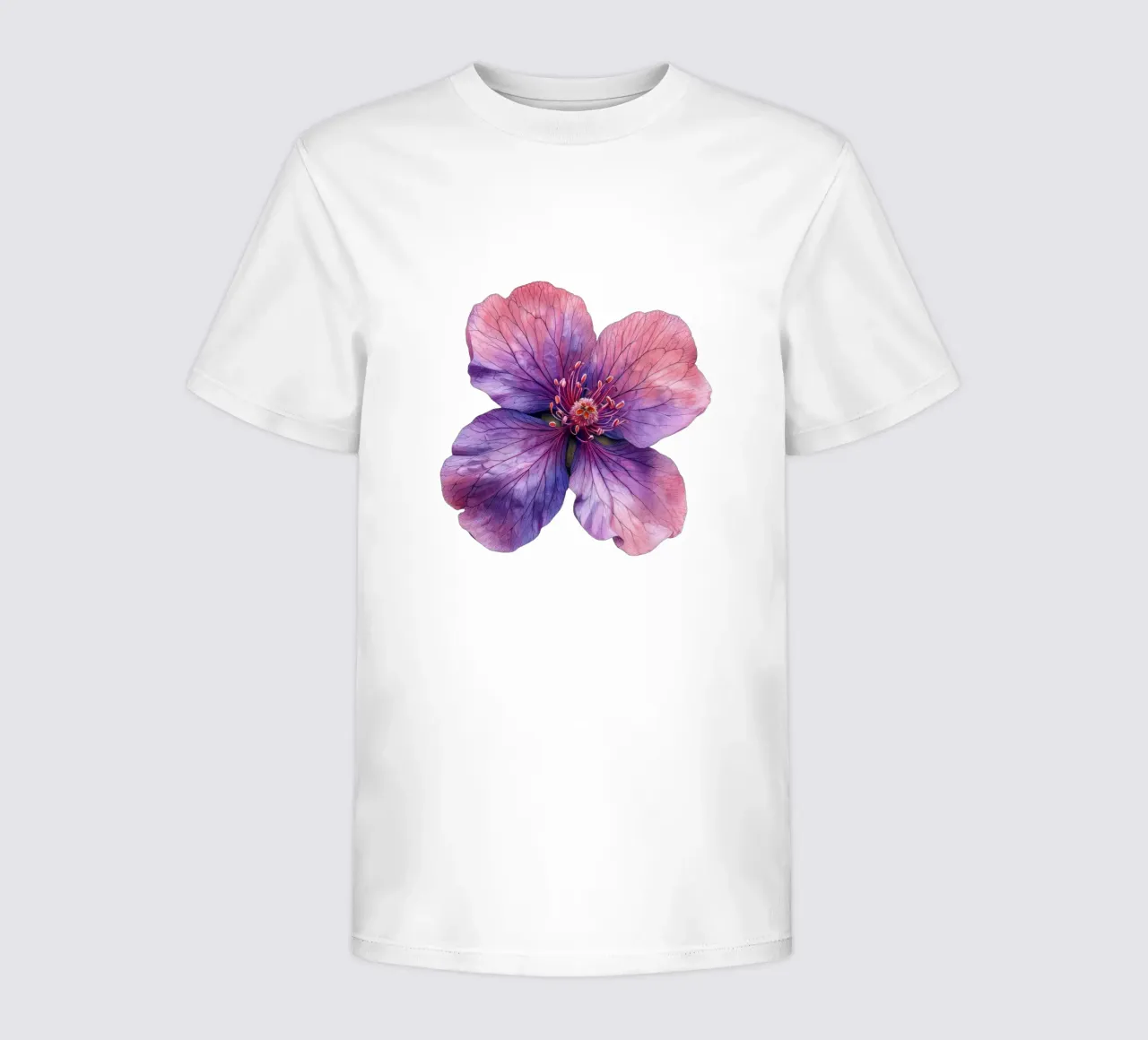 Clarkia Flower 1 kids t-shirt by Bold Blooms