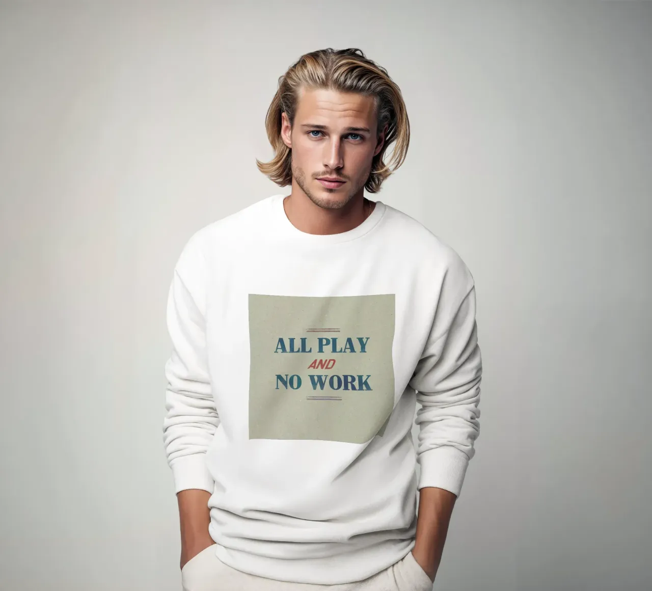 Work sweatshirt by Sammy Slabbinck