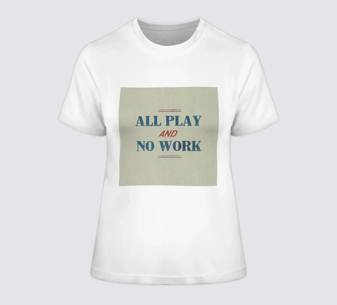 Work t-shirt da donna da Sammy Slabbinck