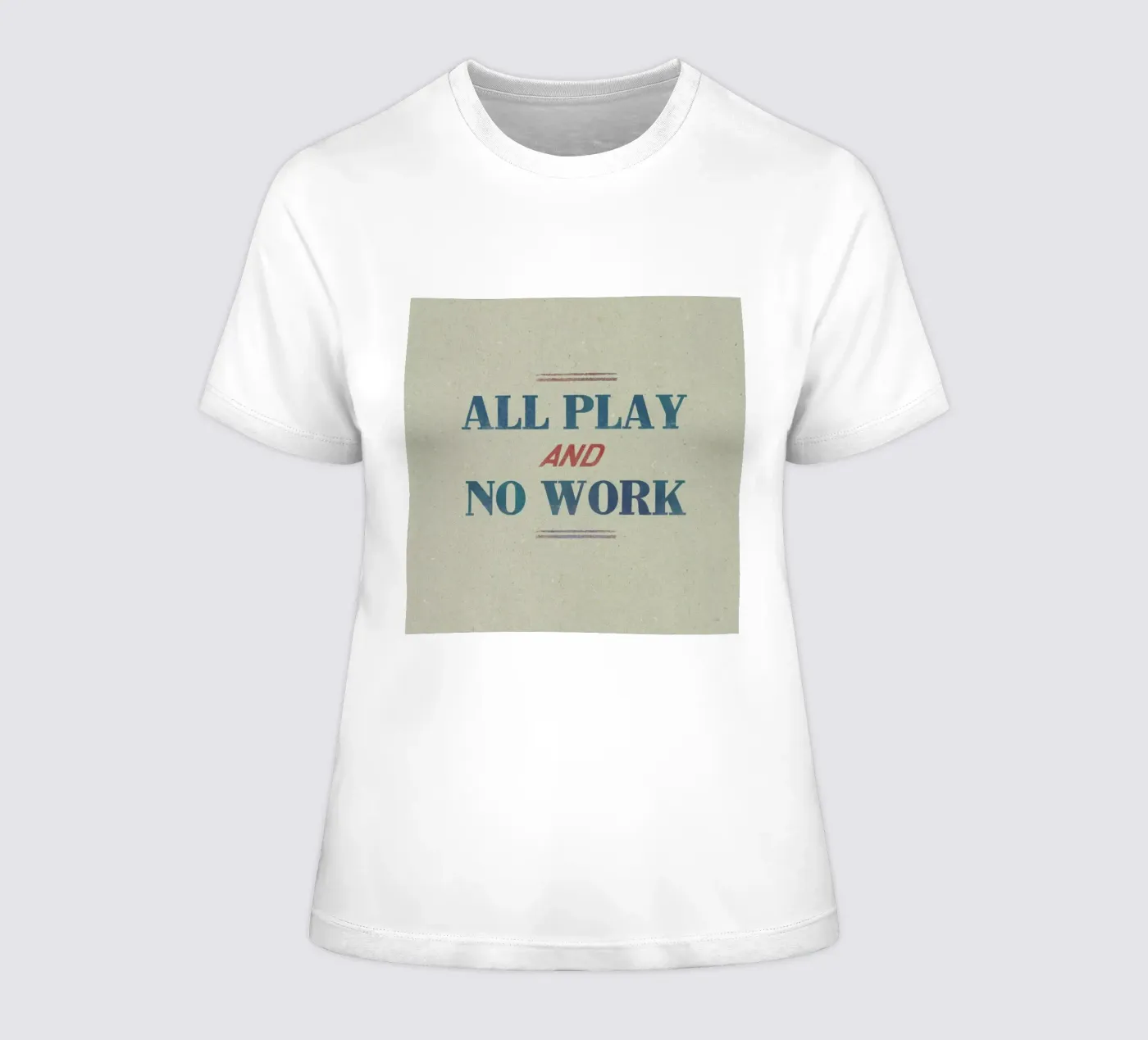 Work t-shirt da donna da Sammy Slabbinck