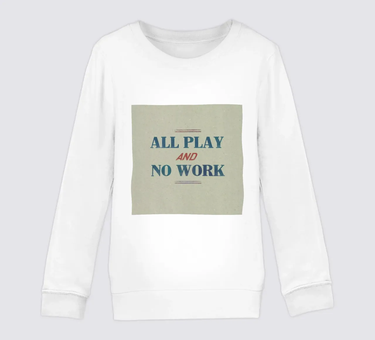 Work felpa bambino da Sammy Slabbinck