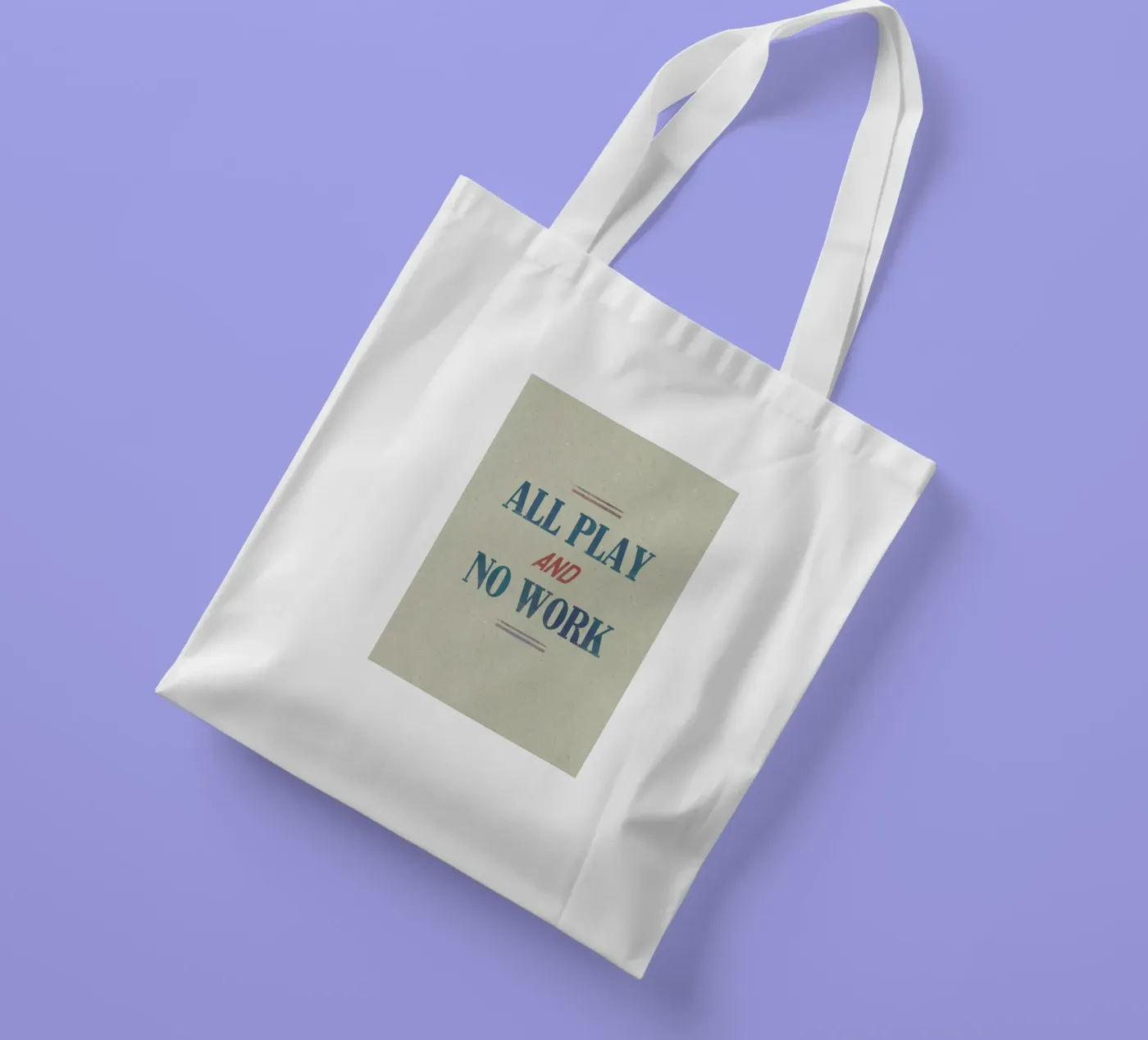 Work tote bag by Sammy Slabbinck