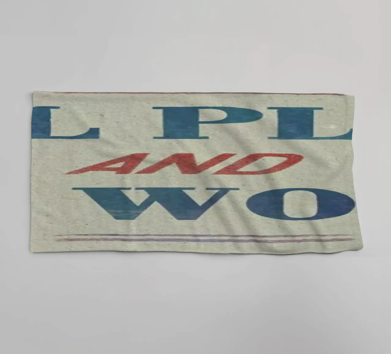 Work towel by Sammy Slabbinck