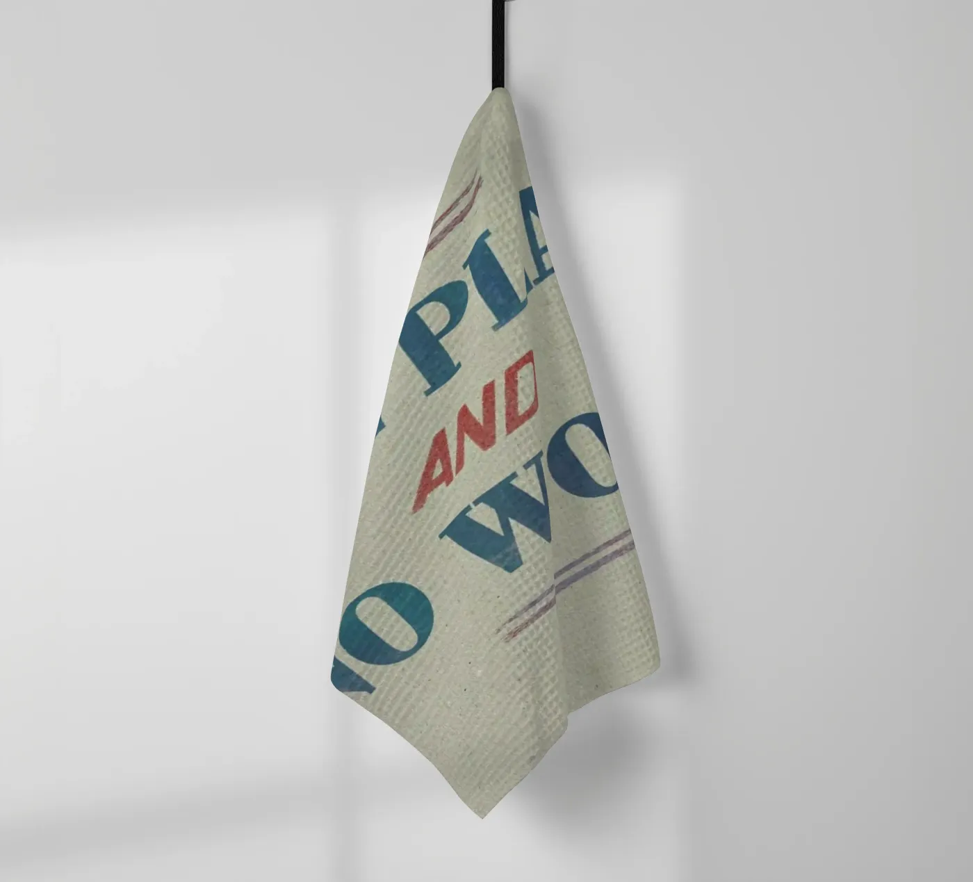 Work theedoek van Sammy Slabbinck