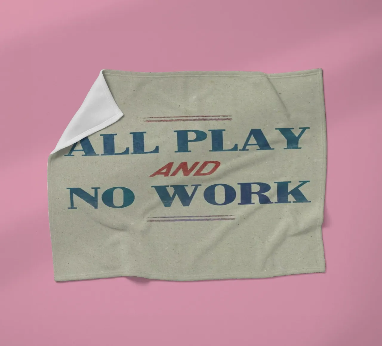 Work Fleecedecke von Sammy Slabbinck