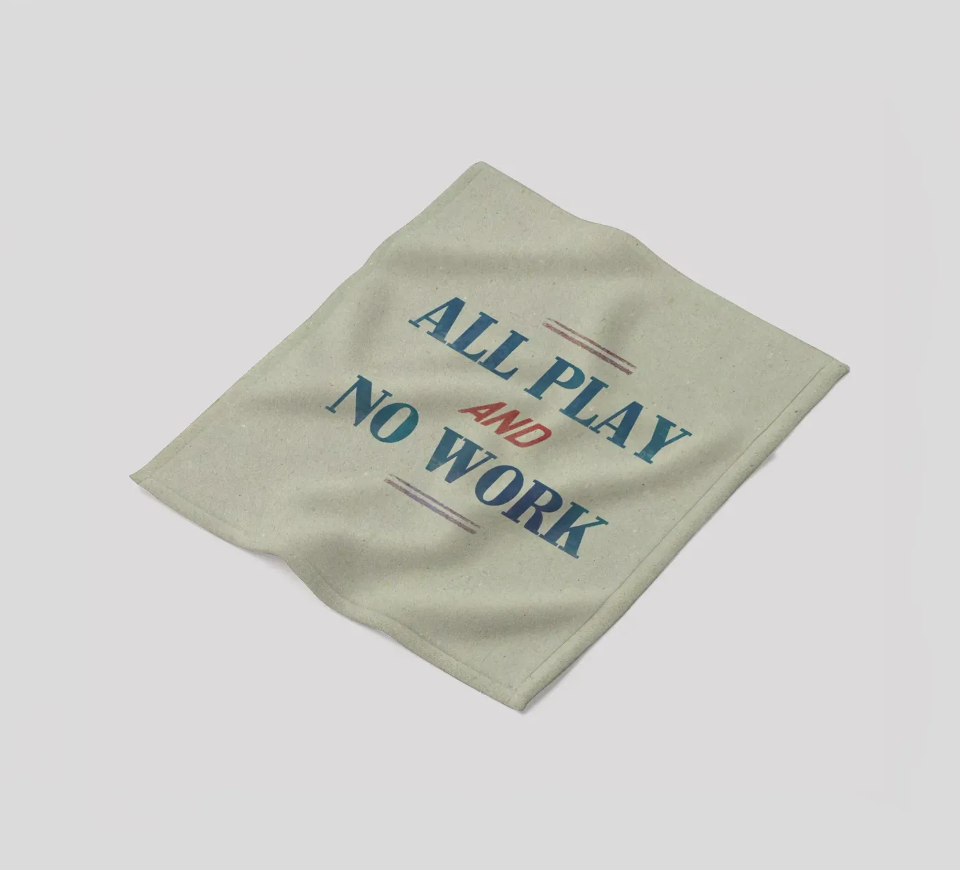 Work coperta in pile da Sammy Slabbinck