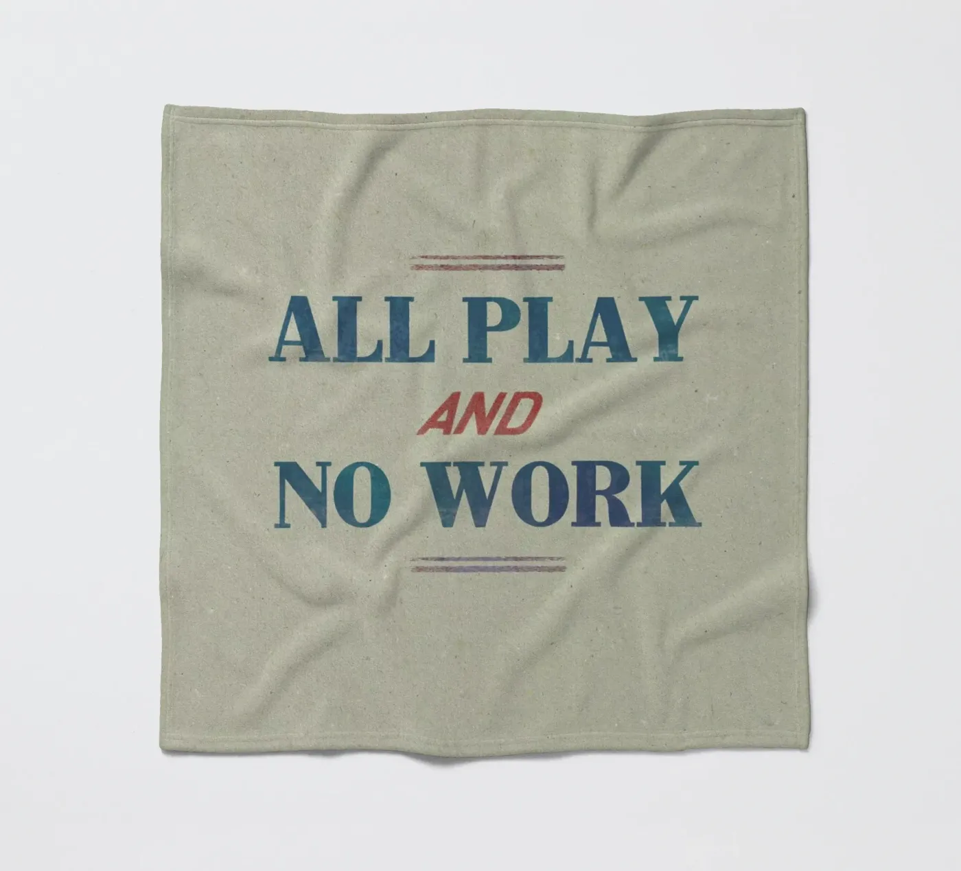 Work coperta in pile da Sammy Slabbinck