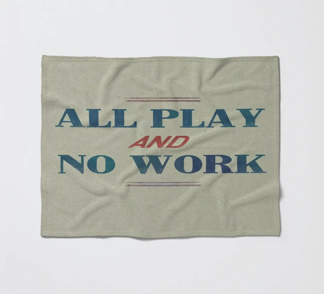 Work Fleecedecke von Sammy Slabbinck