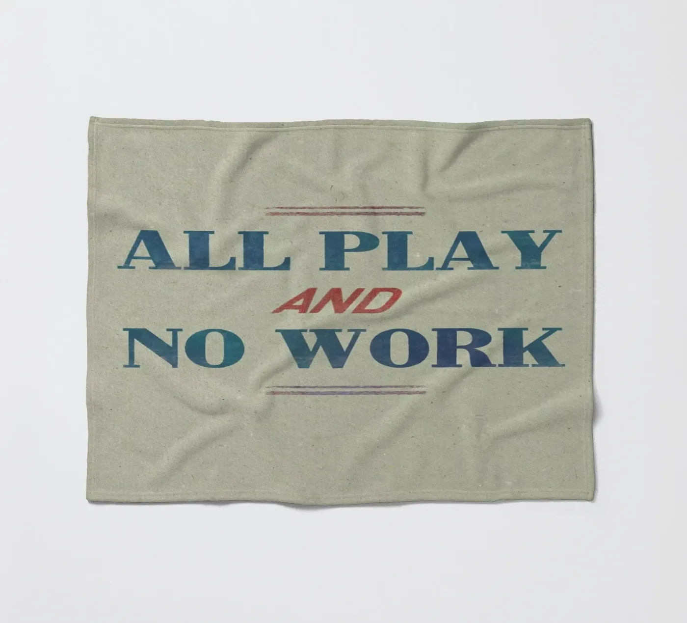 Work coperta in pile da Sammy Slabbinck