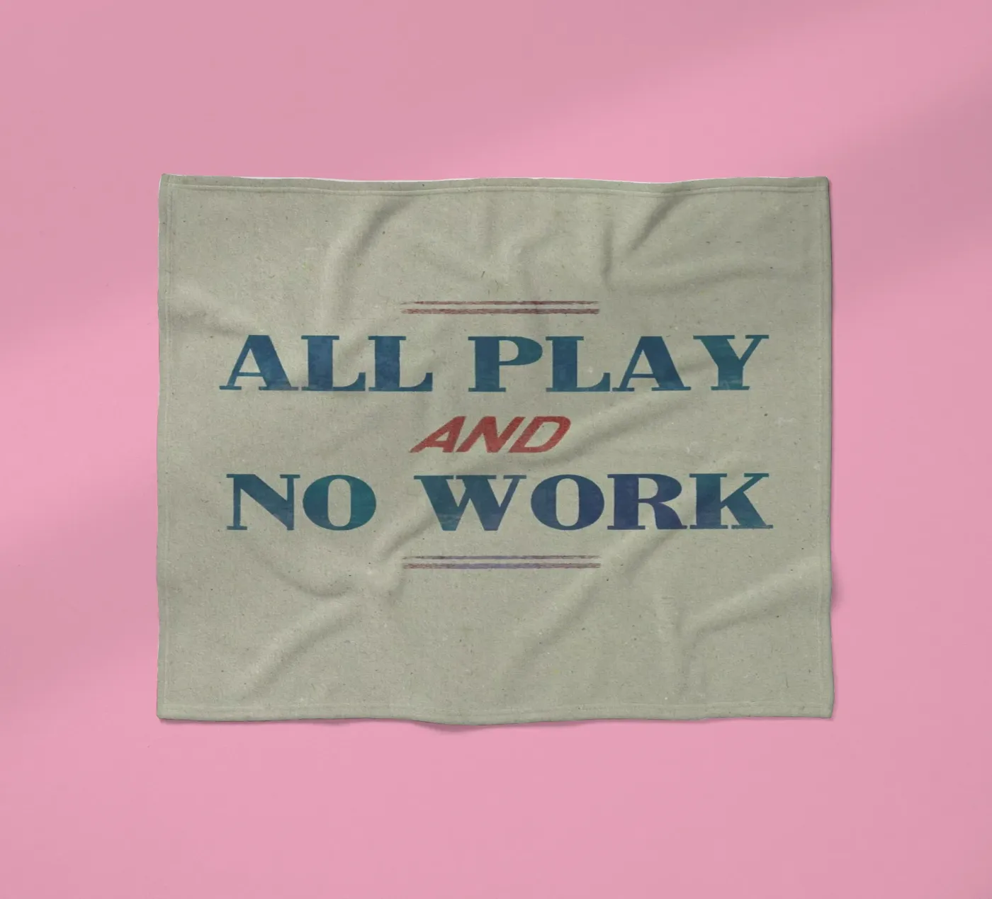 Work coperta in pile da Sammy Slabbinck