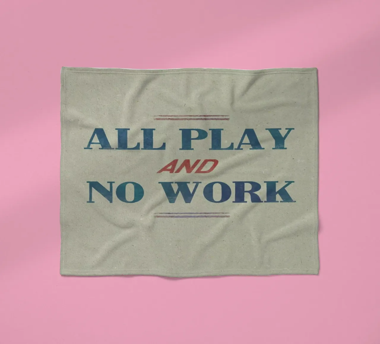 Work Fleecedecke von Sammy Slabbinck