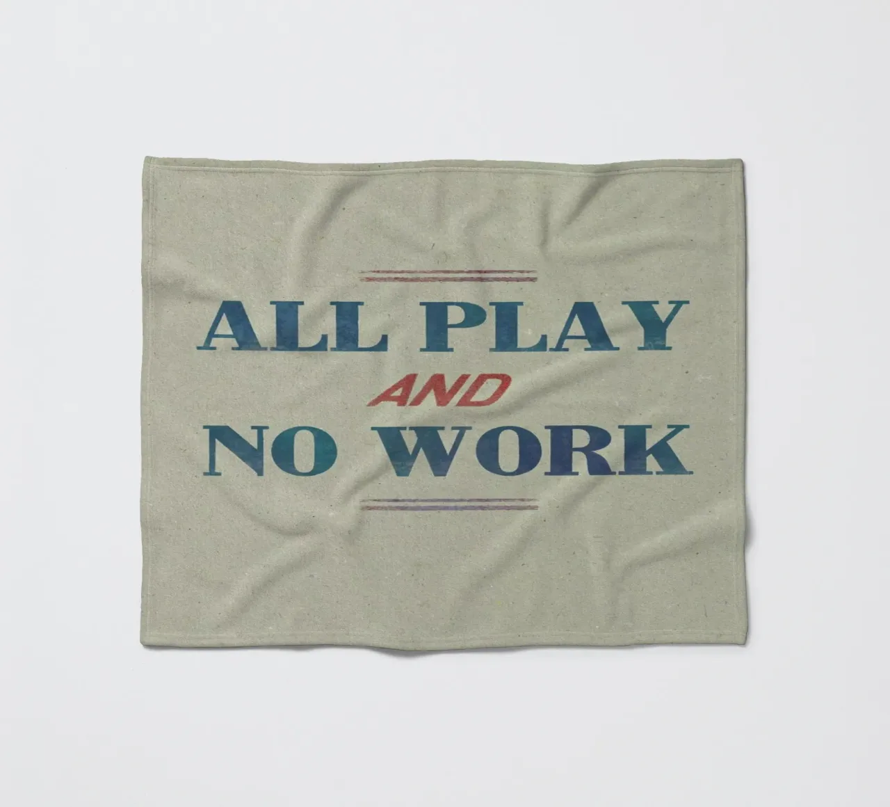 Work Fleecedecke von Sammy Slabbinck