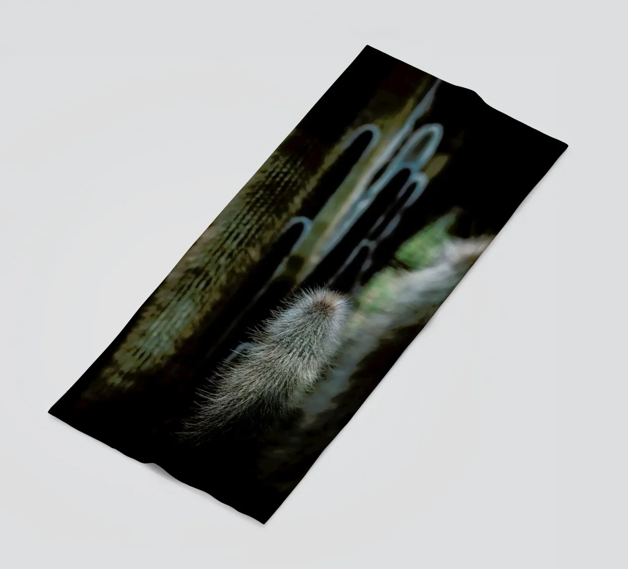 Palms-0640 beach towel by Chris Abatzis