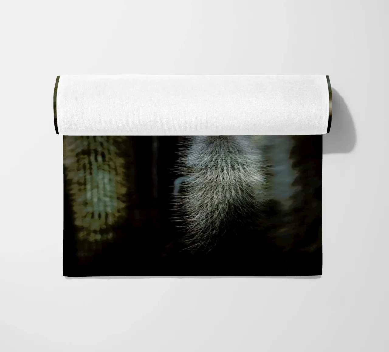 Palms-0640 beach towel by Chris Abatzis