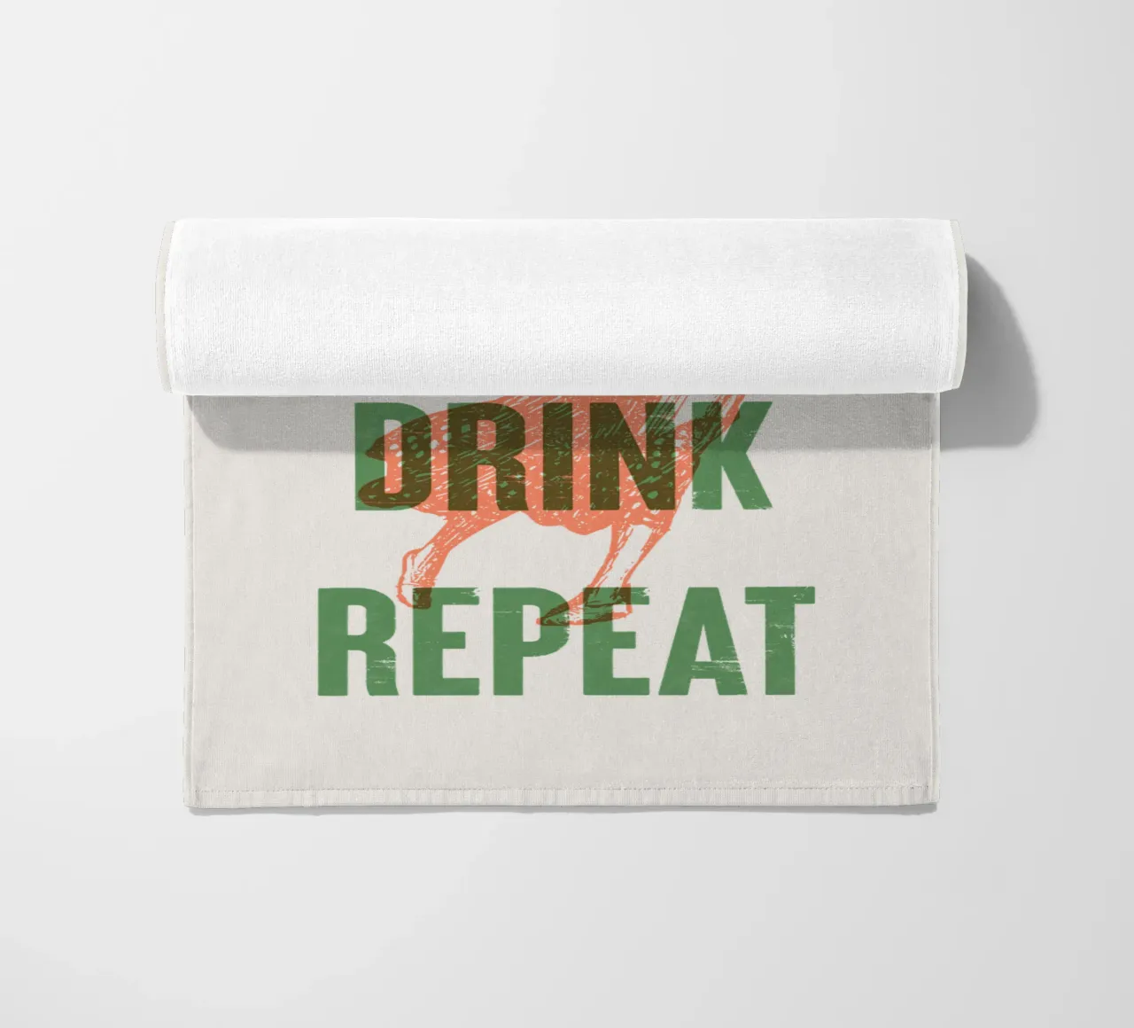 Swing Swear Drink Repeat telo mare da Vintagrafica