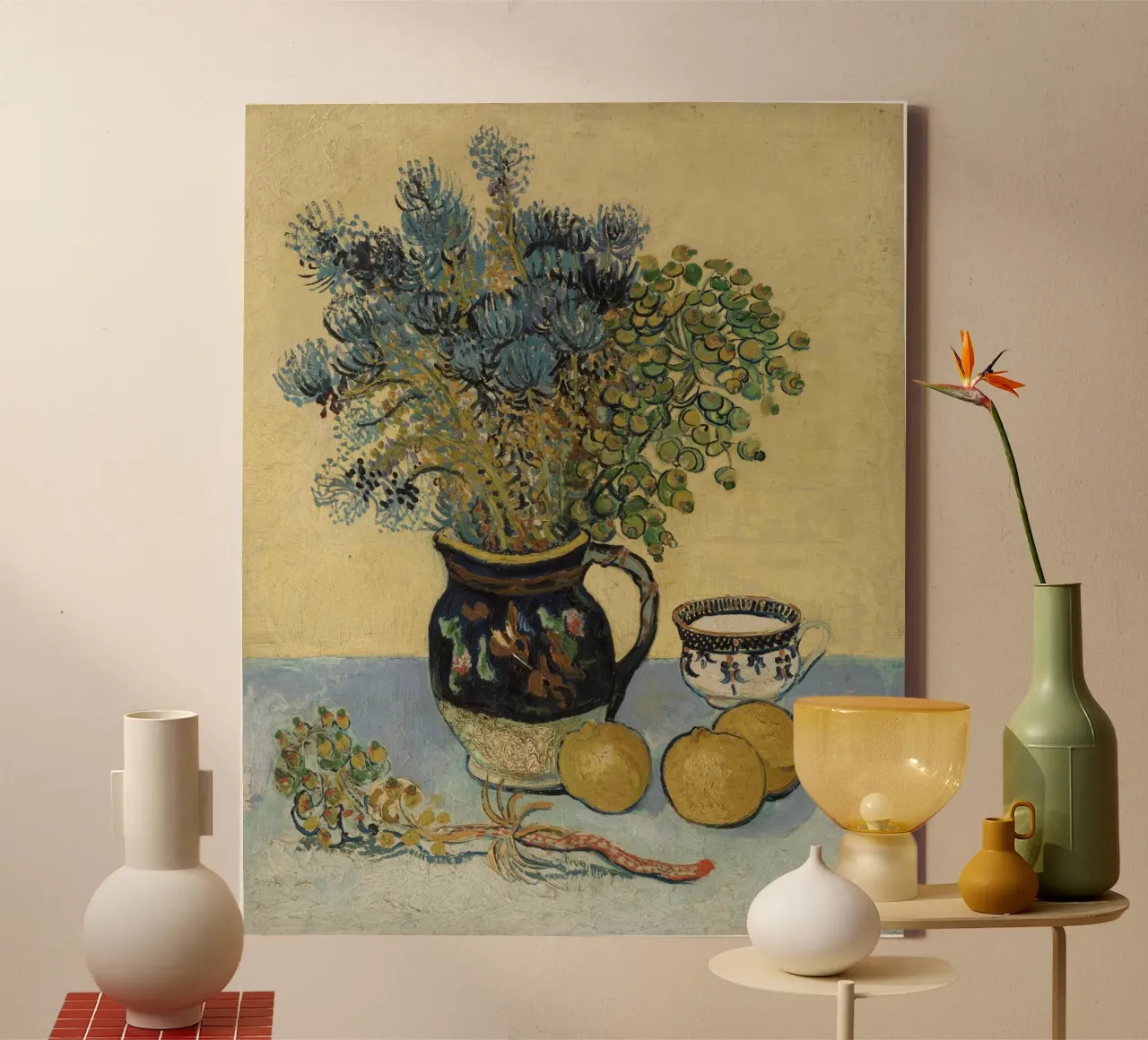 Vincent van Gogh - Still Life canvas met Baklijst van Timeless Artworks