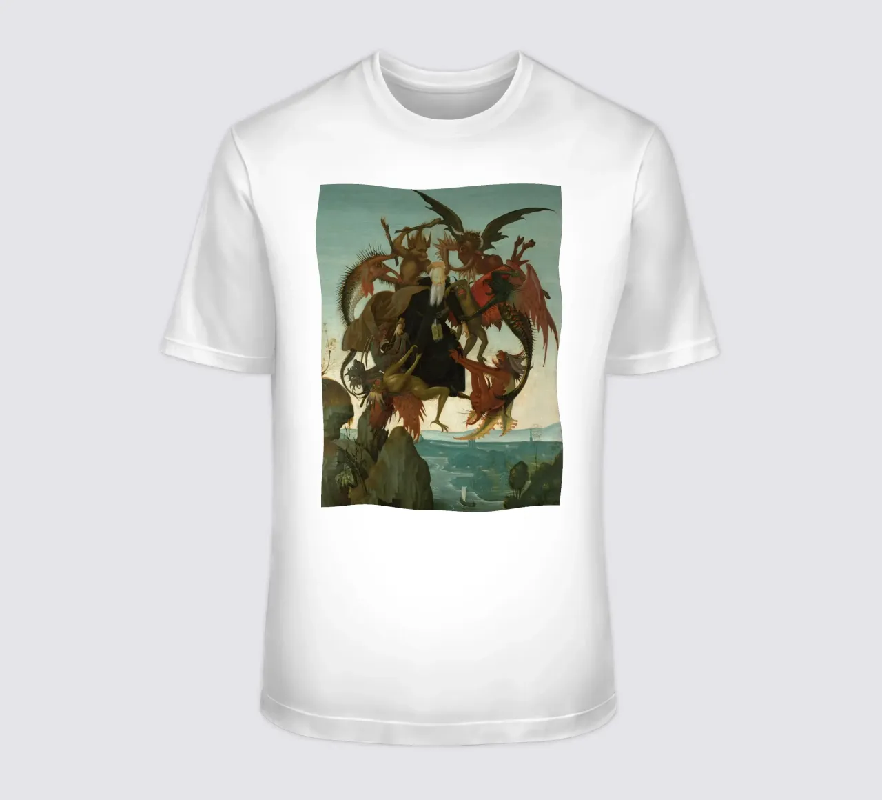 Michelangelo - Il supplizio di Sant'Antonio t-shirt da Timeless Artworks