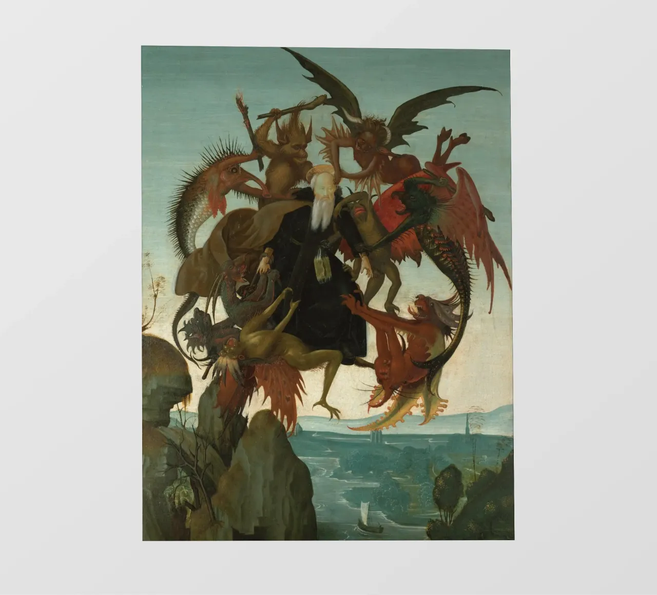 Michelangelo - The Torment of Saint Anthony photo wallpaper by Timeless Artworks