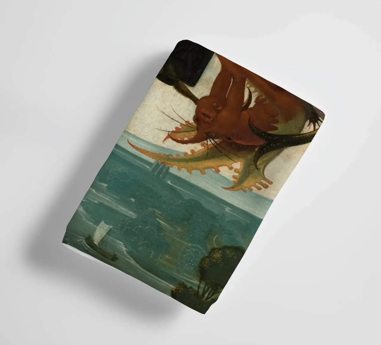 Michelangelo - The Torment of Saint Anthony towel by Timeless Artworks