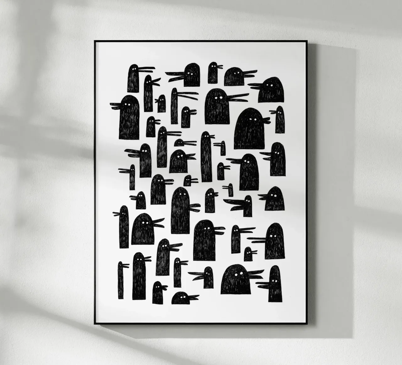 Ducks! acrylic glass by Richard Hood