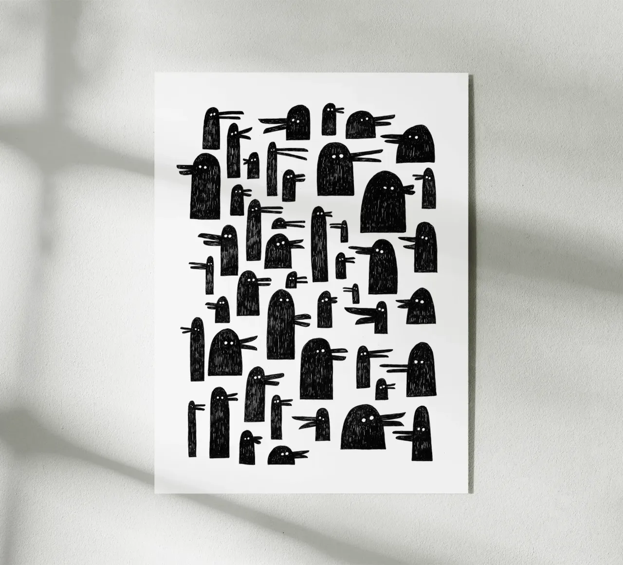 Ducks! acrylic glass by Richard Hood