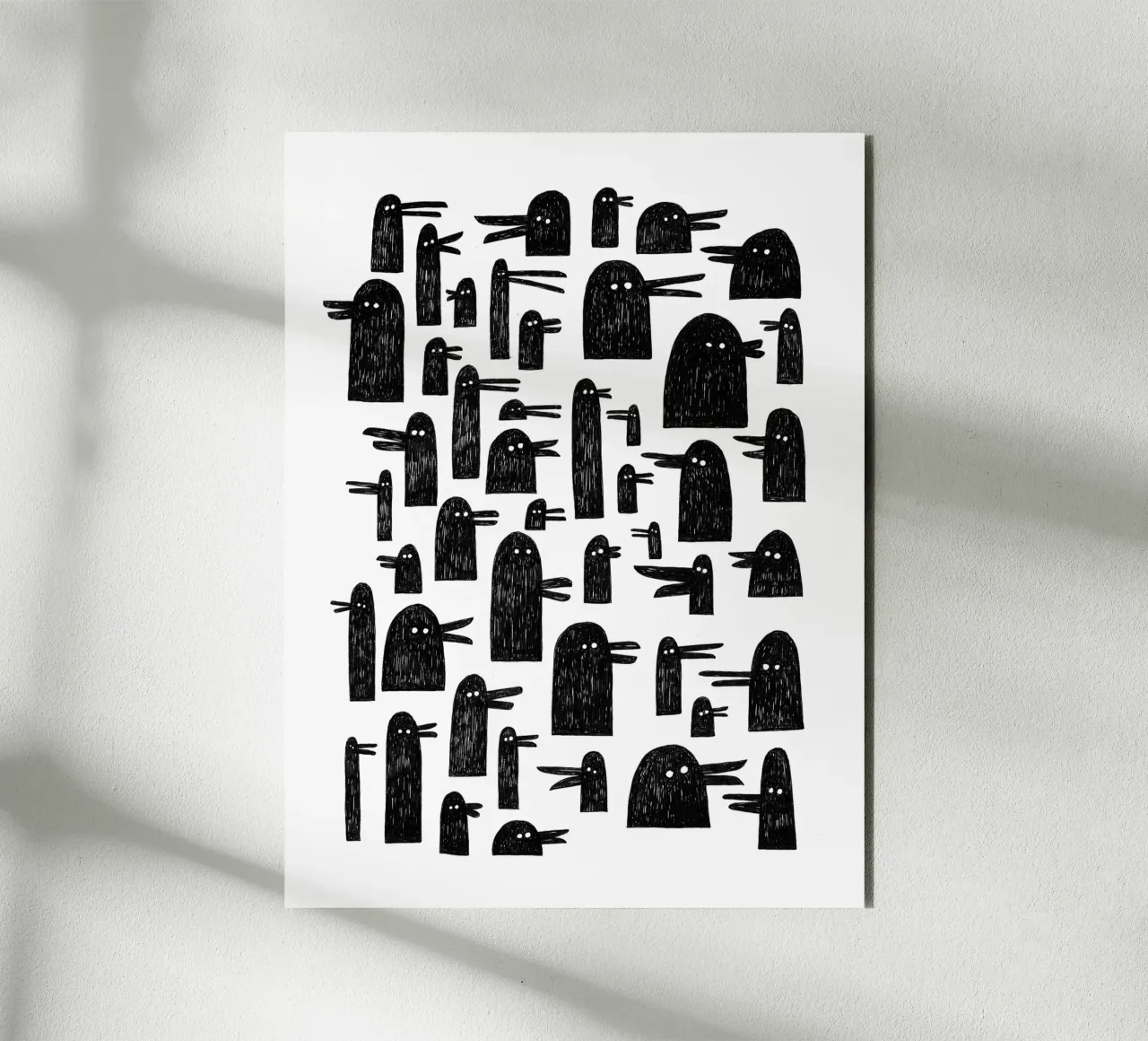 Ducks! alluminio dibond da Richard Hood
