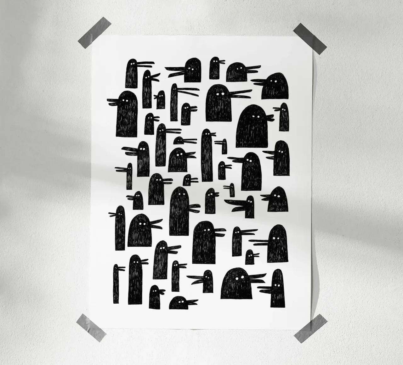 Ducks! poster da Richard Hood