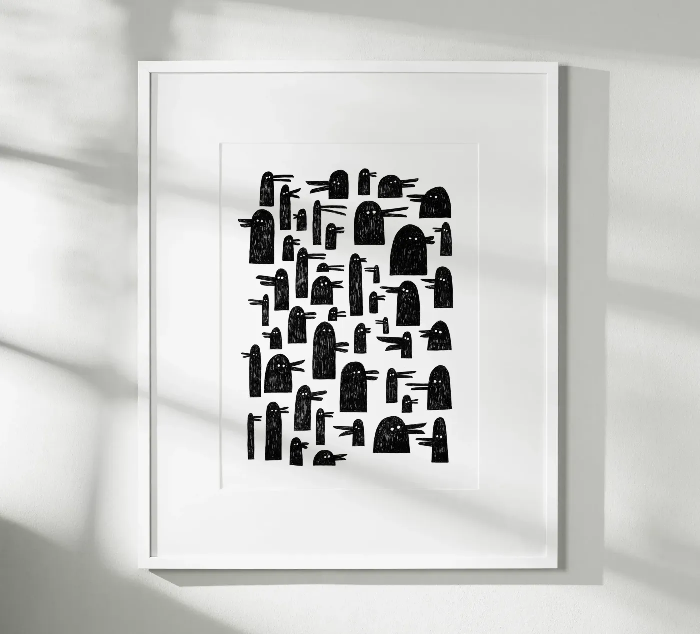 Ducks! poster van Richard Hood