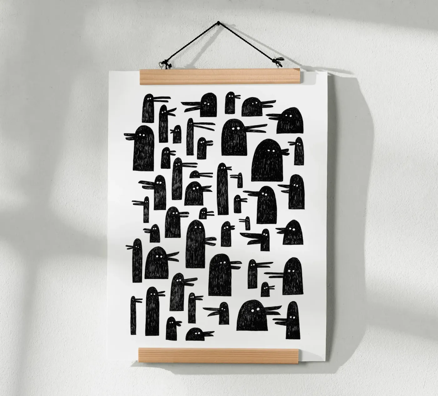 Ducks! poster van Richard Hood