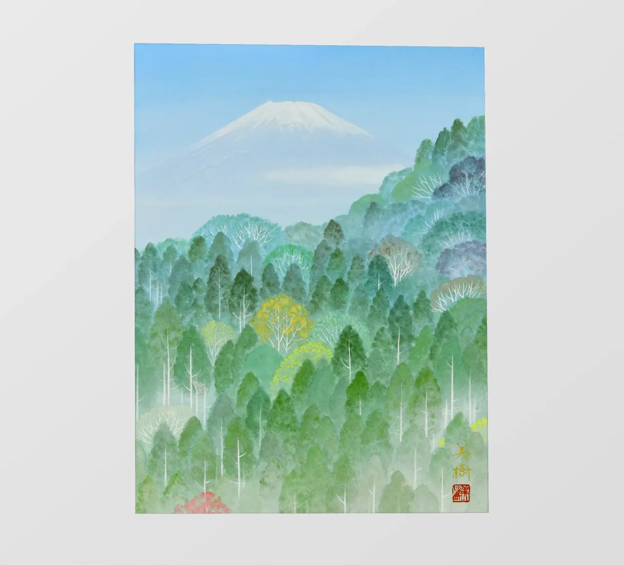 majesticmt fuji pvc cover by Noji-Mikiko