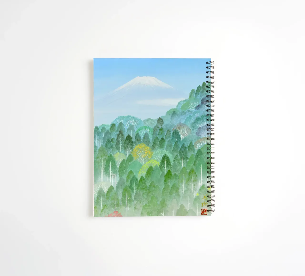 majesticmt fuji spiral notebook by Noji-Mikiko