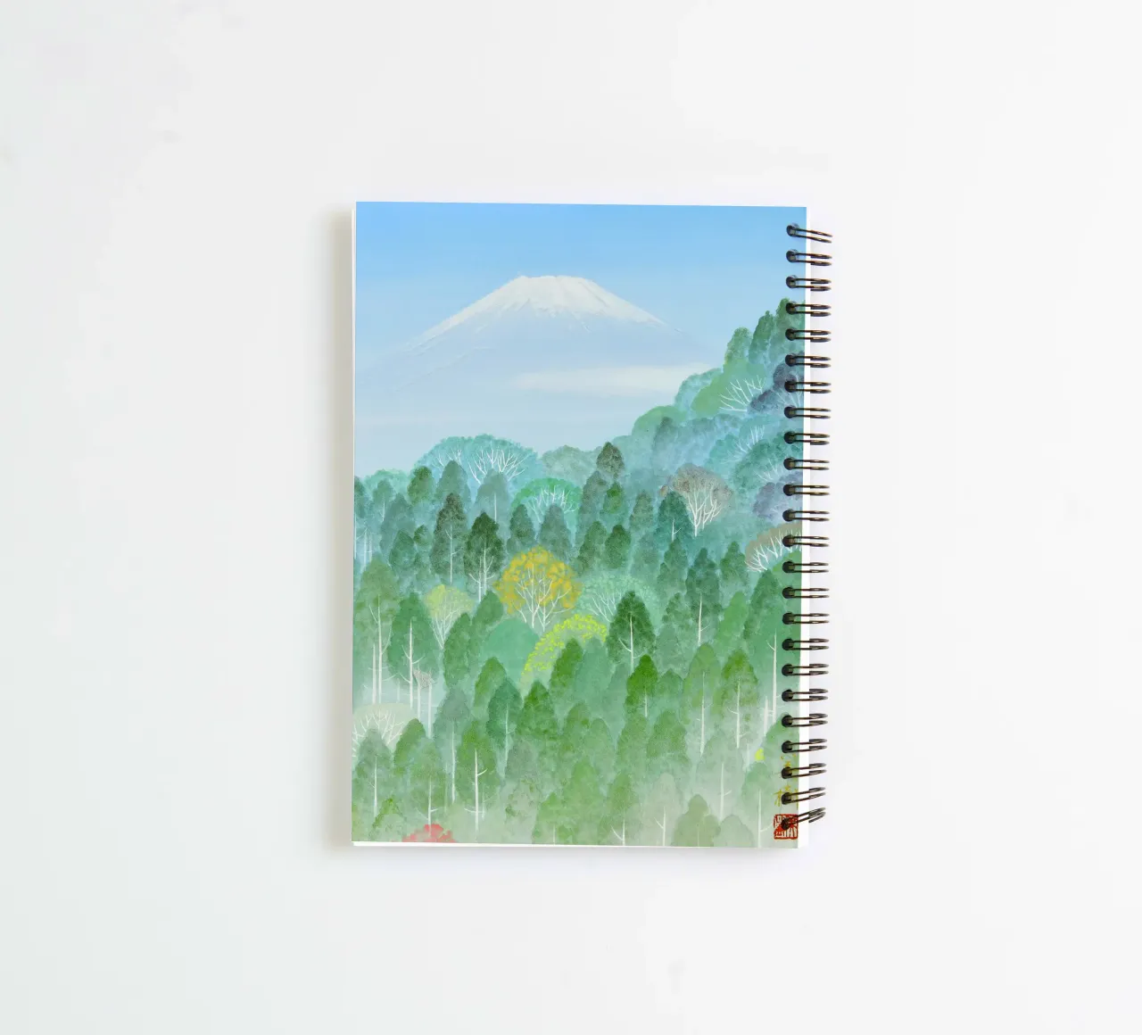 majesticmt fuji spiral notebook by Noji-Mikiko