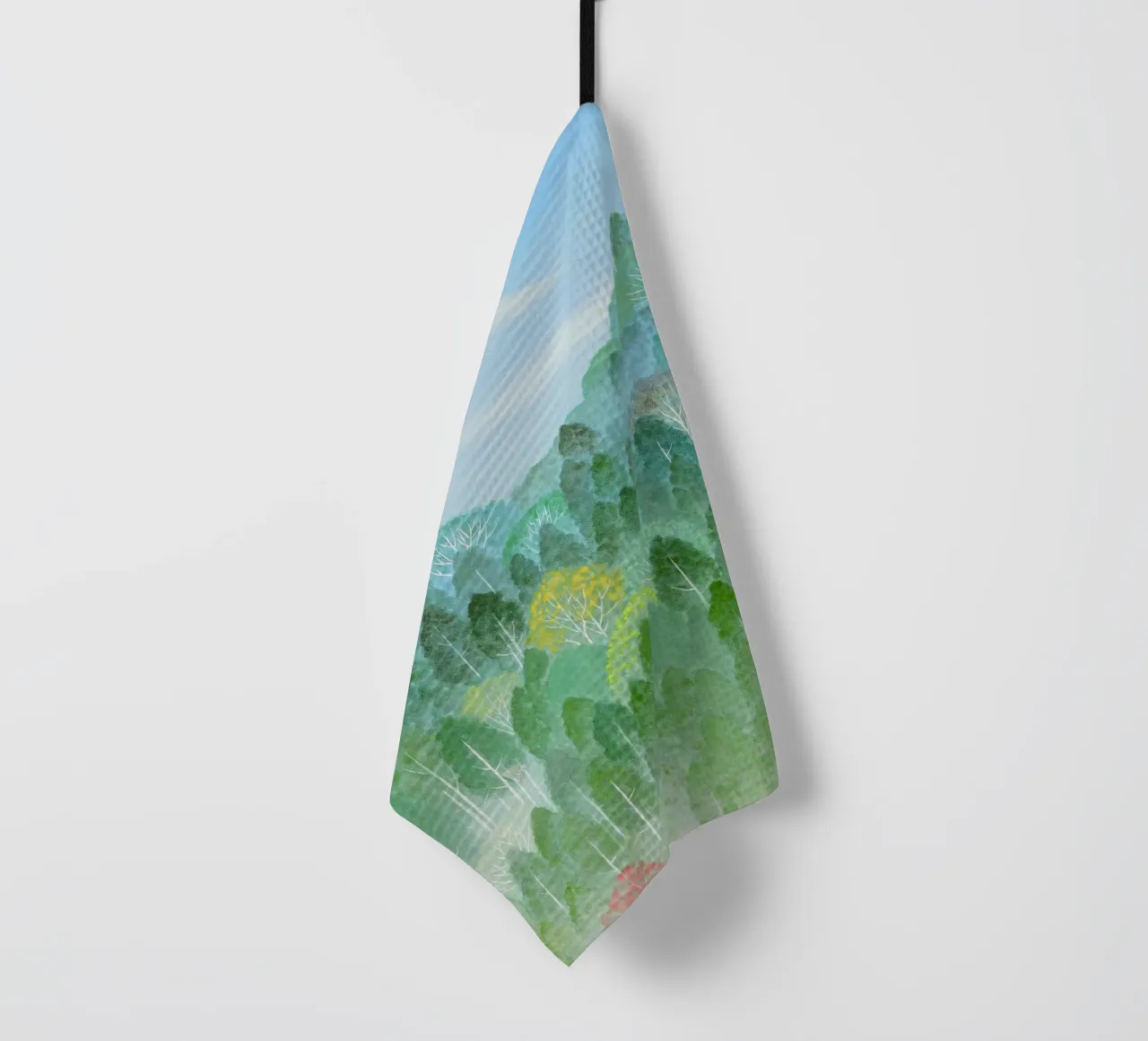 majesticmt fuji tea towel by Noji-Mikiko