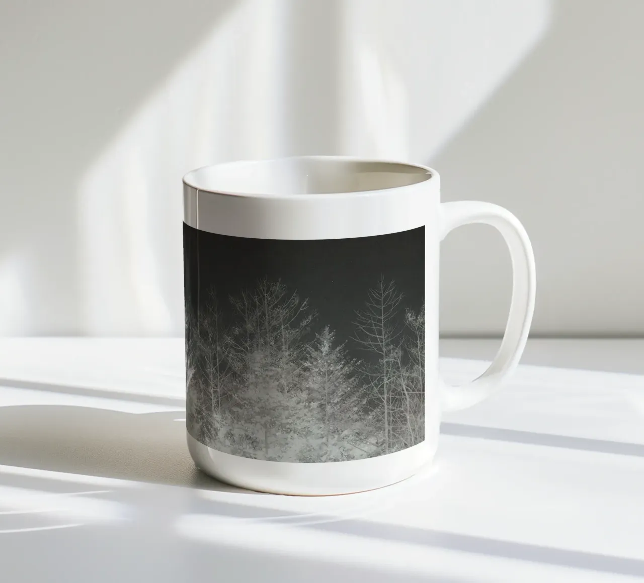Foresta tranquilla tazza in ceramica da Noji-Mikiko